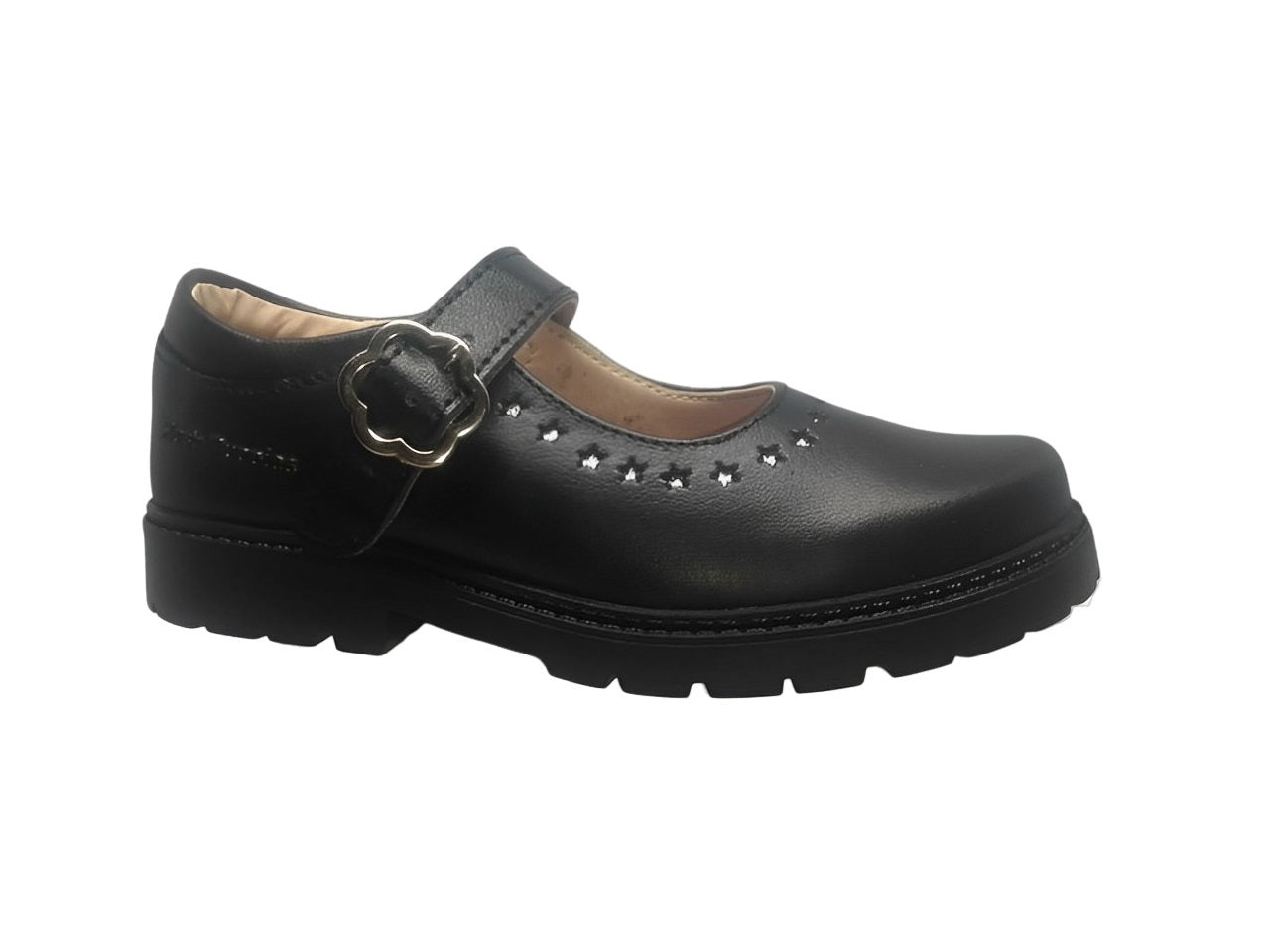 Foto 2 pulgar | Zapatos Hush Puppies Kids Hp01501 Negro Rondinello Escolar Niña