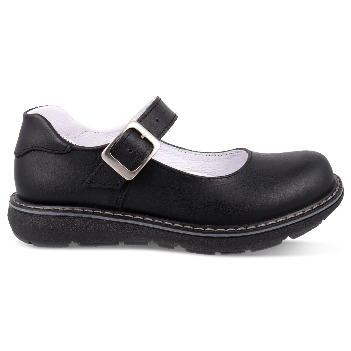 Foto 3 pulgar | Zapato Escolar De Piel Dominiq 3491 Color Negro Para Niña