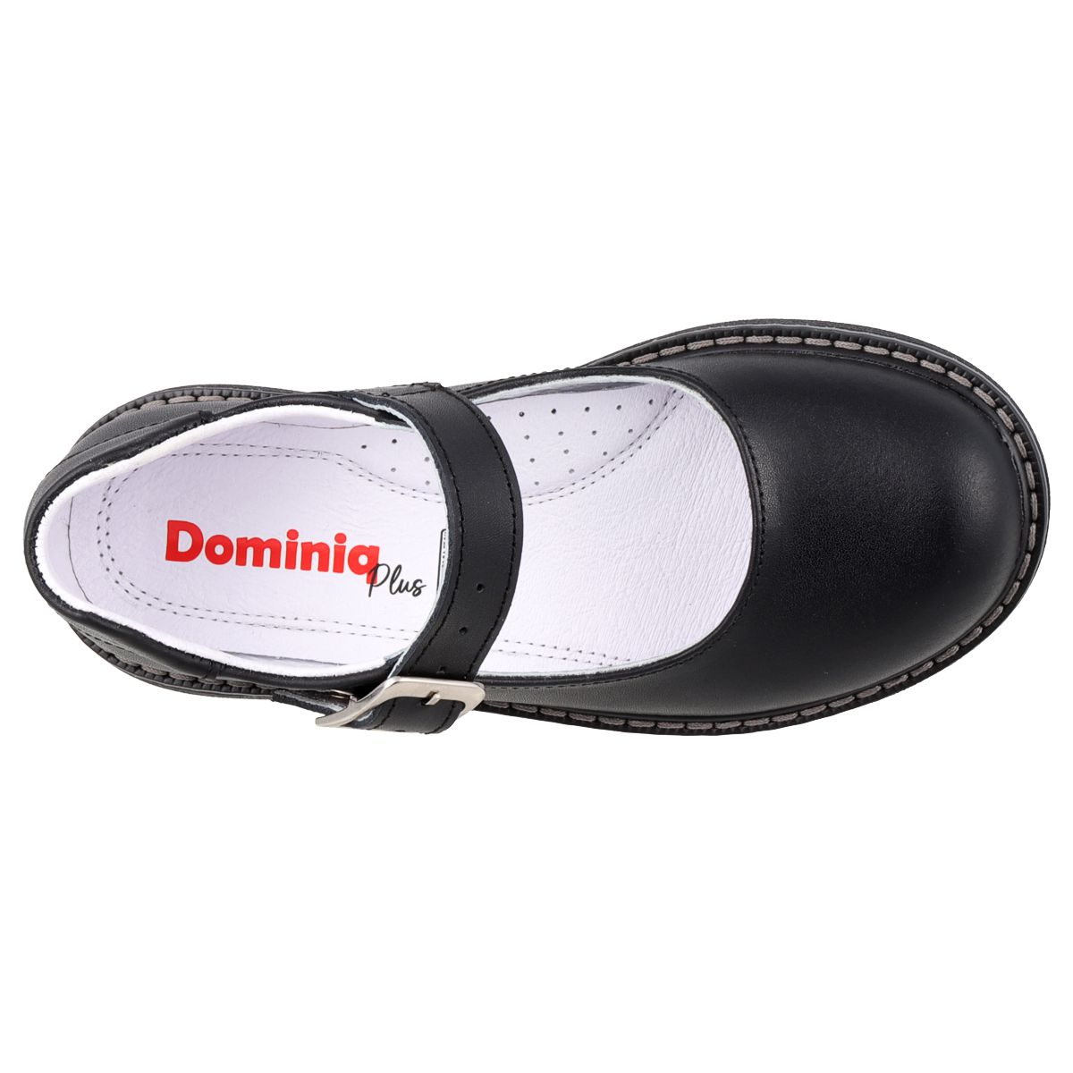 Foto 5 pulgar | Zapato Escolar De Piel Dominiq 3491 Color Negro Para Niña