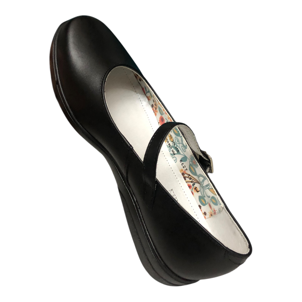 Foto 5 pulgar | Zapato Napa Negro Escolar Para Niña Moda Jeans Shoes