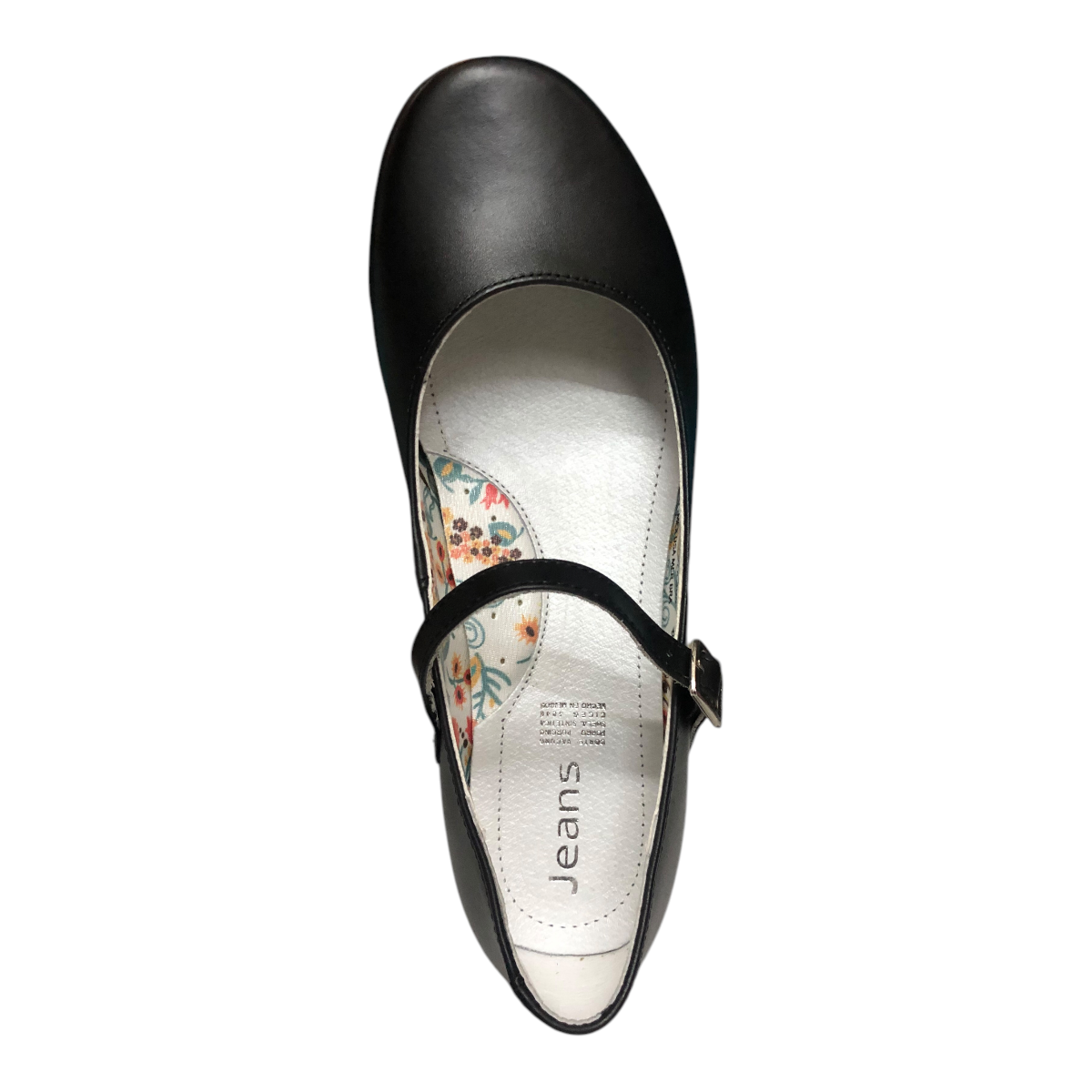 Foto 5 | Zapato Napa Negro Escolar Para Niña Moda Jeans Shoes
