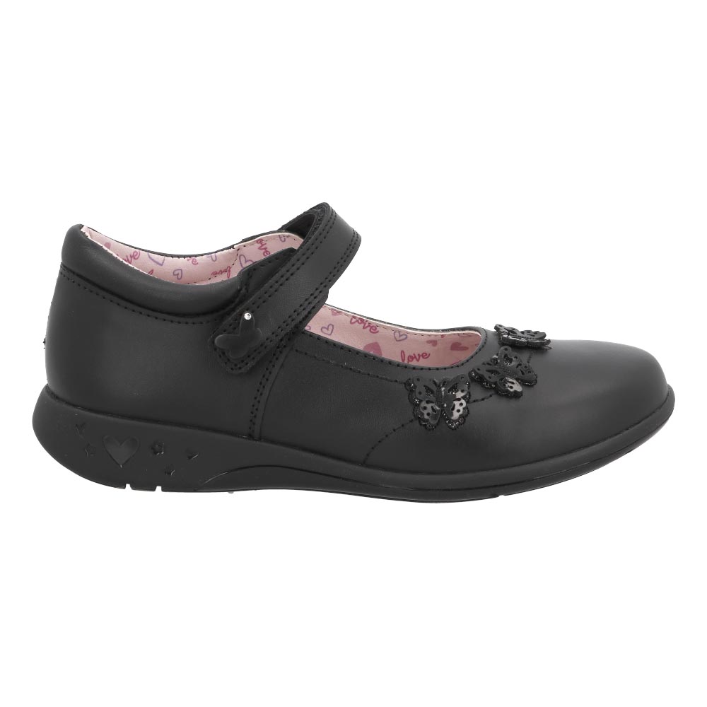 Foto 3 pulgar | Zapato Escolar Negro Bambino N9065 En Piel Tallas 15 Al 17