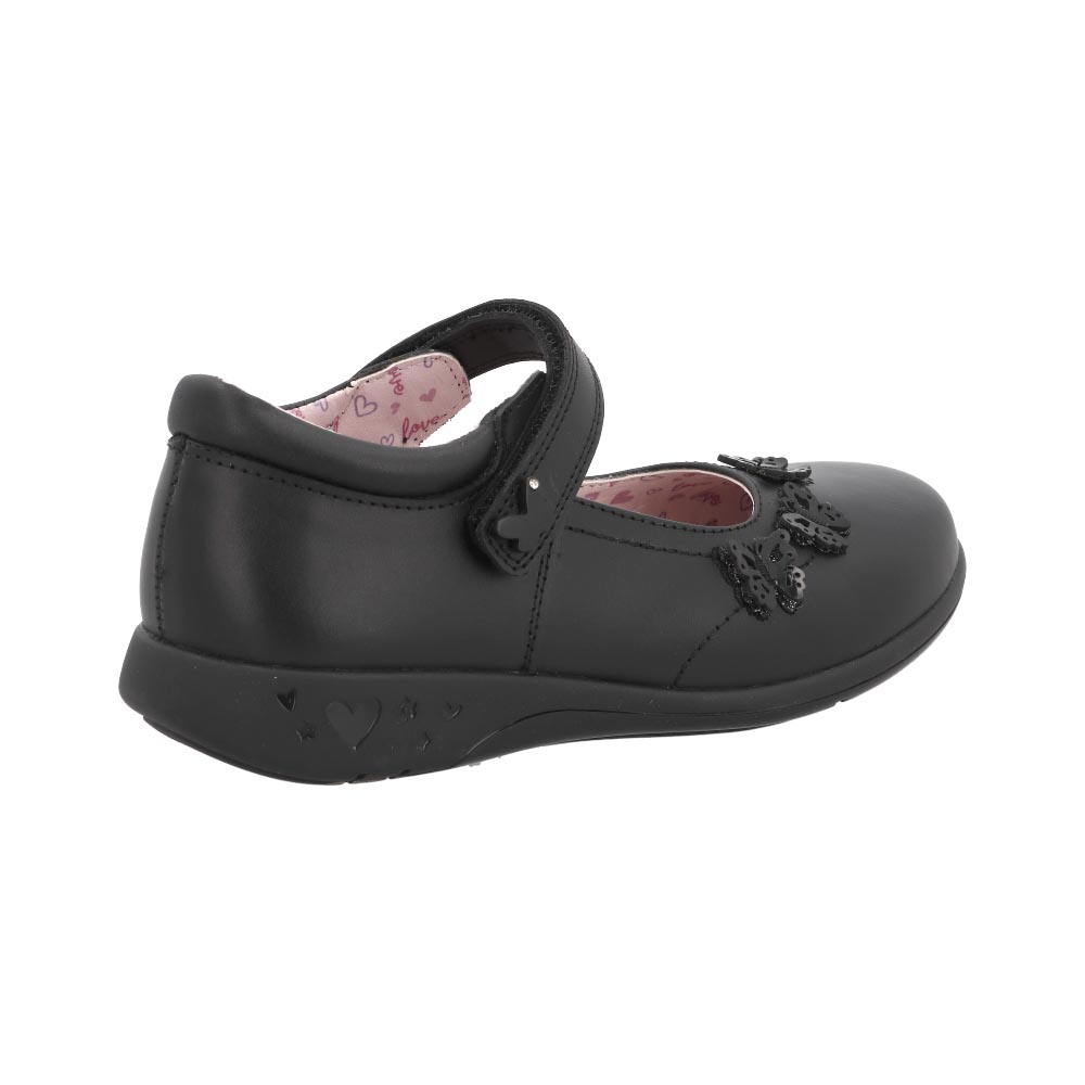 Foto 4 pulgar | Zapato Escolar Negro Bambino N9065 En Piel Tallas 15 Al 17