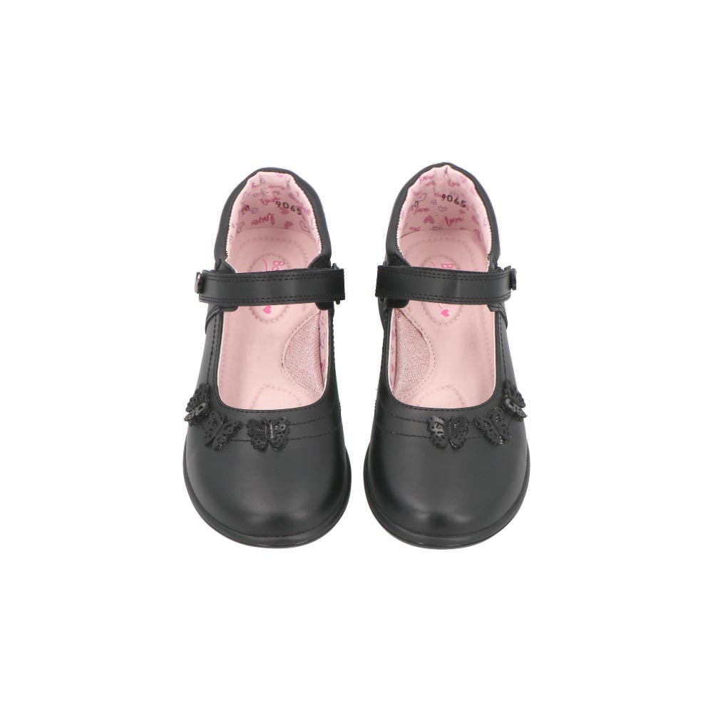 Foto 7 pulgar | Zapato Escolar Negro Bambino N9065 En Piel Tallas 15 Al 17