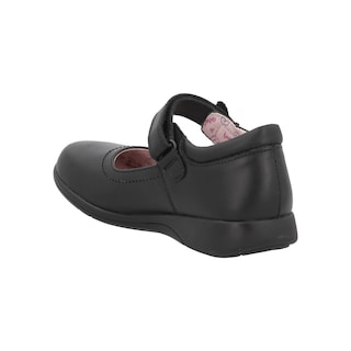 Foto 4 | Zapato Escolar Para Niña Negro Bambino N9067 En Piel Tallas 18 Al 21