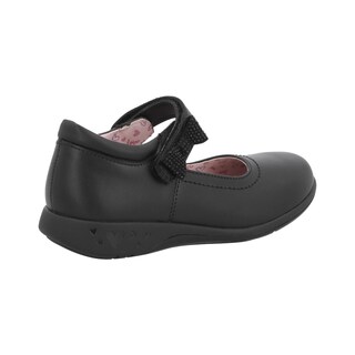 Foto 3 | Zapato Escolar Para Niña Negro Bambino N9067 En Piel Tallas 15 Al 17