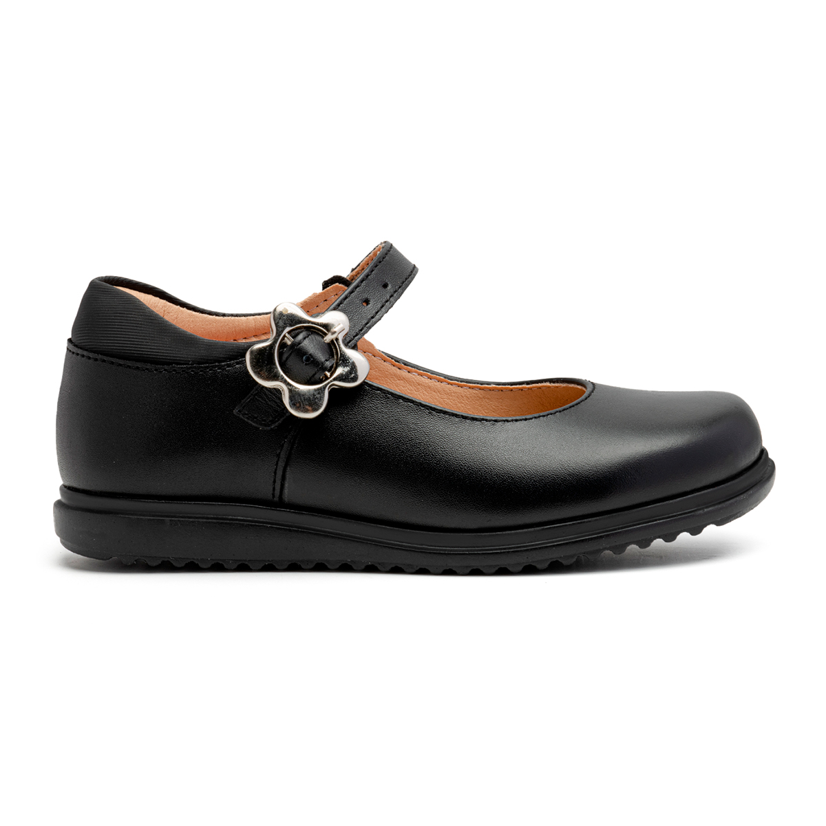 Zapato Escolar Negro Yuyin Niña Clásico Cómodo Duradero