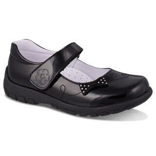 Foto 1 | Zapato Escolar Dominiq 301 Color Charol Negro Para Niña