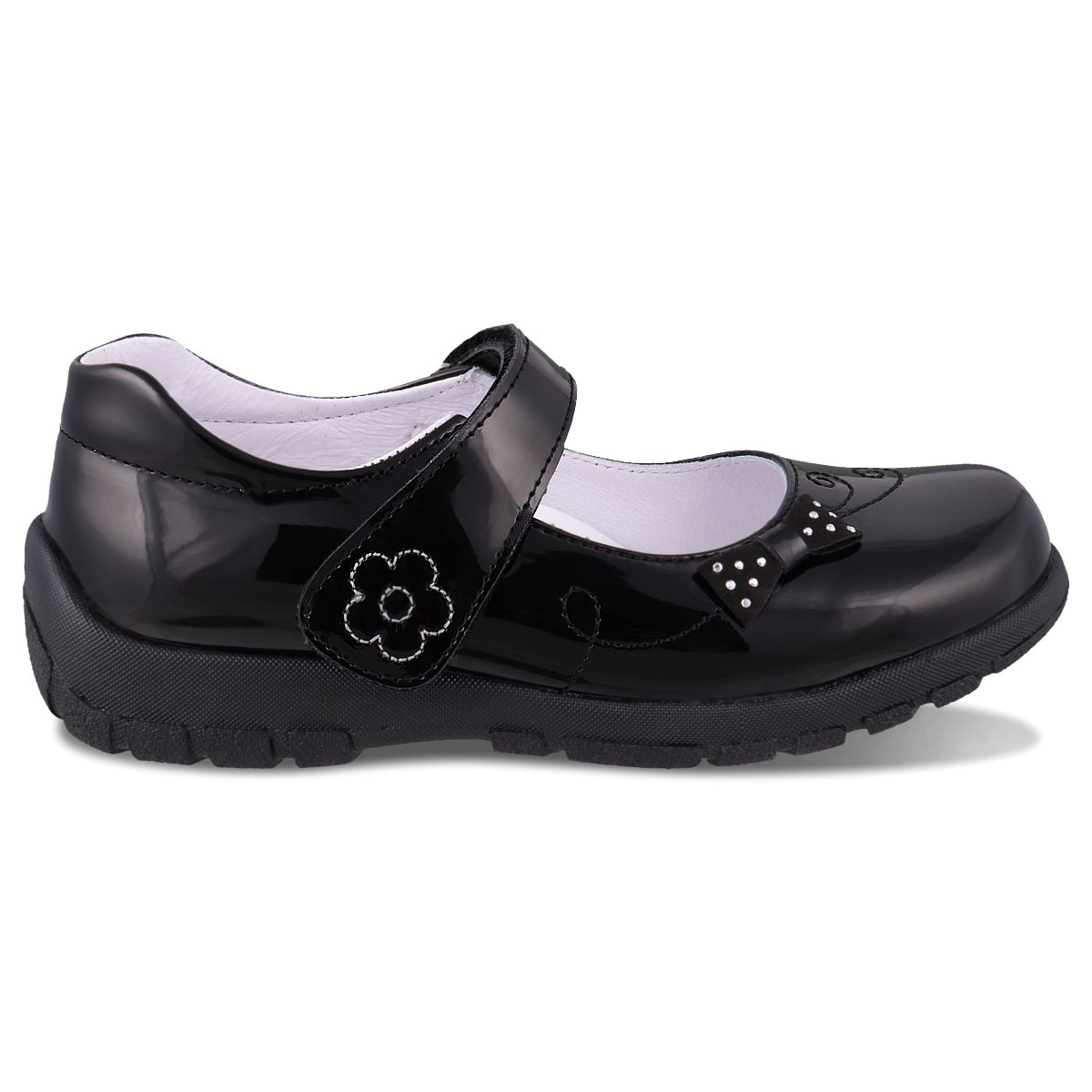 Foto 3 pulgar | Zapato Escolar Dominiq 301 Color Charol Negro Para Niña