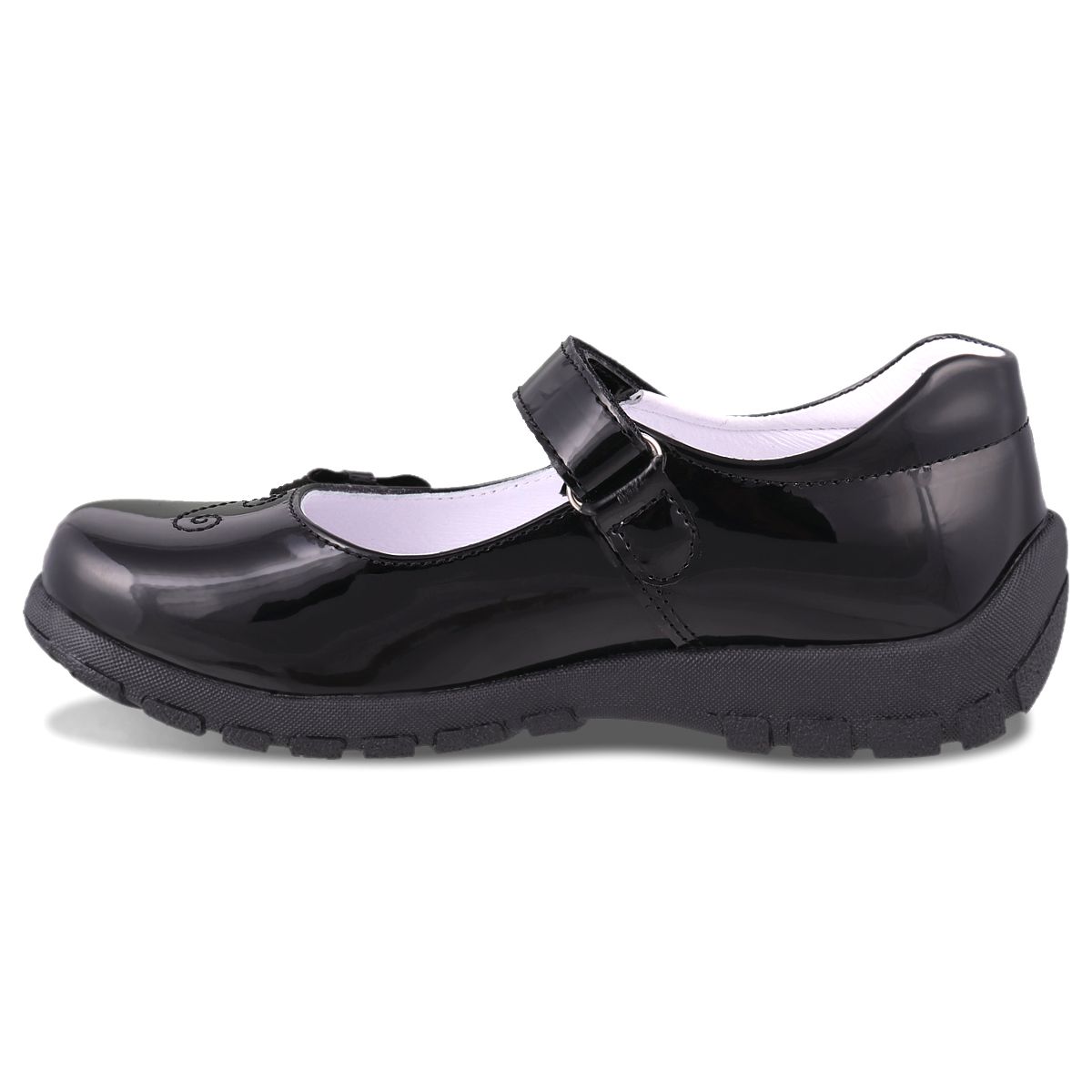 Foto 4 pulgar | Zapato Escolar Dominiq 301 Color Charol Negro Para Niña