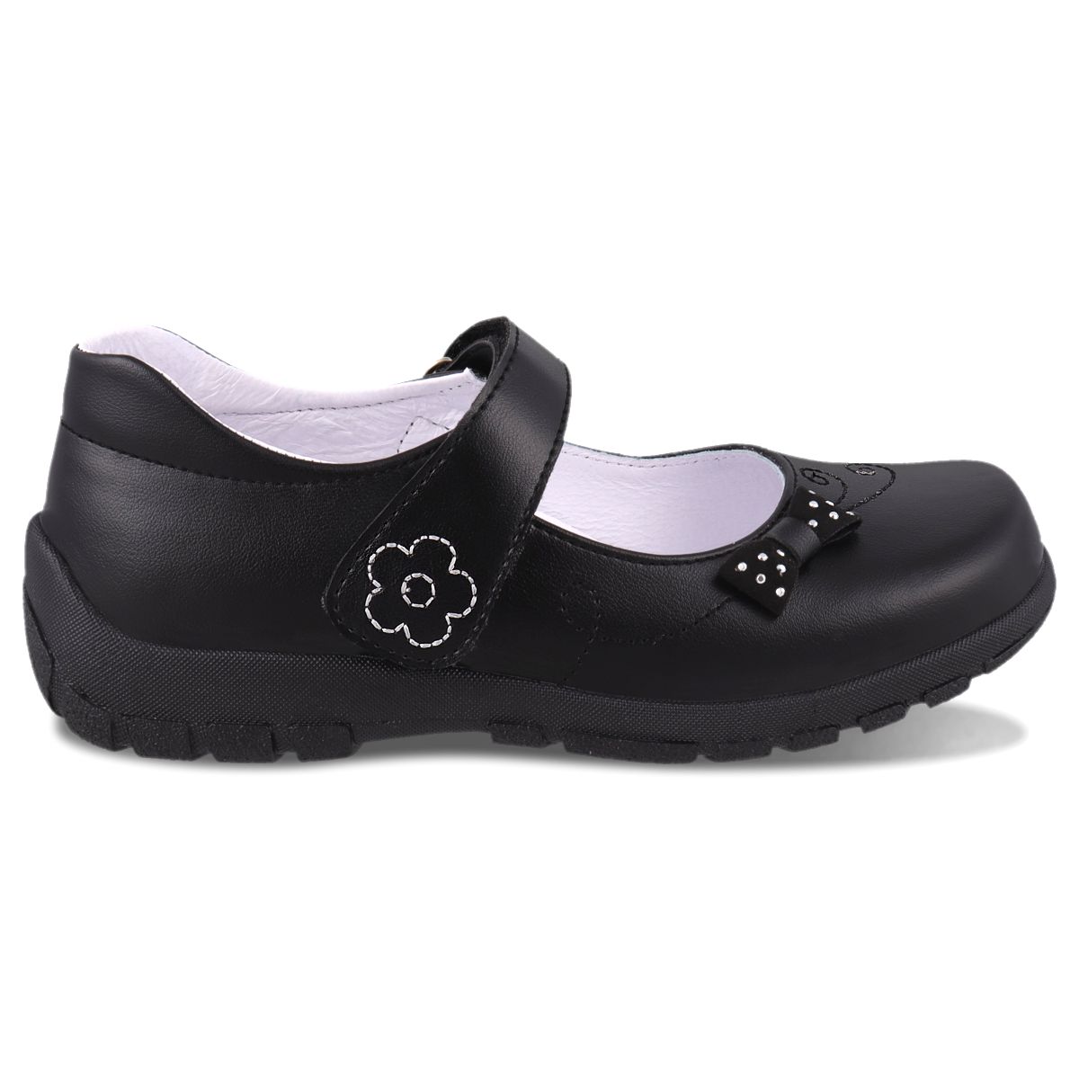 Foto 3 pulgar | Zapato Escolar Dominiq 301 Color Negro Para Niña