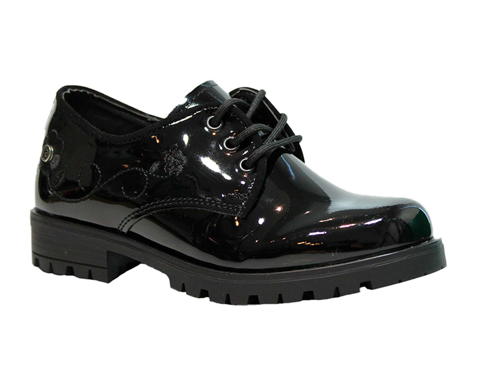 Foto 2 pulgar | Zapato Escolar Blasito 19e151-1 Negro De Charol Para Niña
