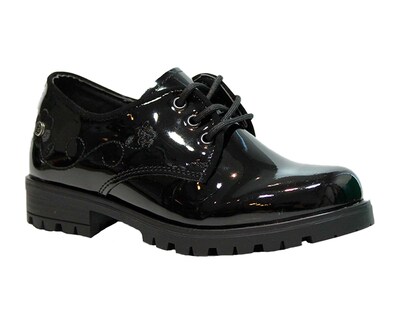 Foto 1 | Zapato Escolar Blasito 19e151-1 Negro De Charol Para Niña