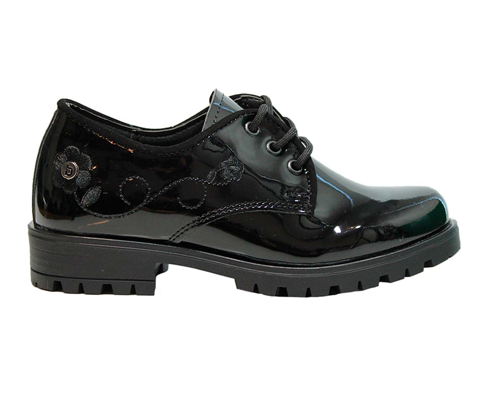 Foto 3 pulgar | Zapato Escolar Blasito 19e151-1 Negro De Charol Para Niña