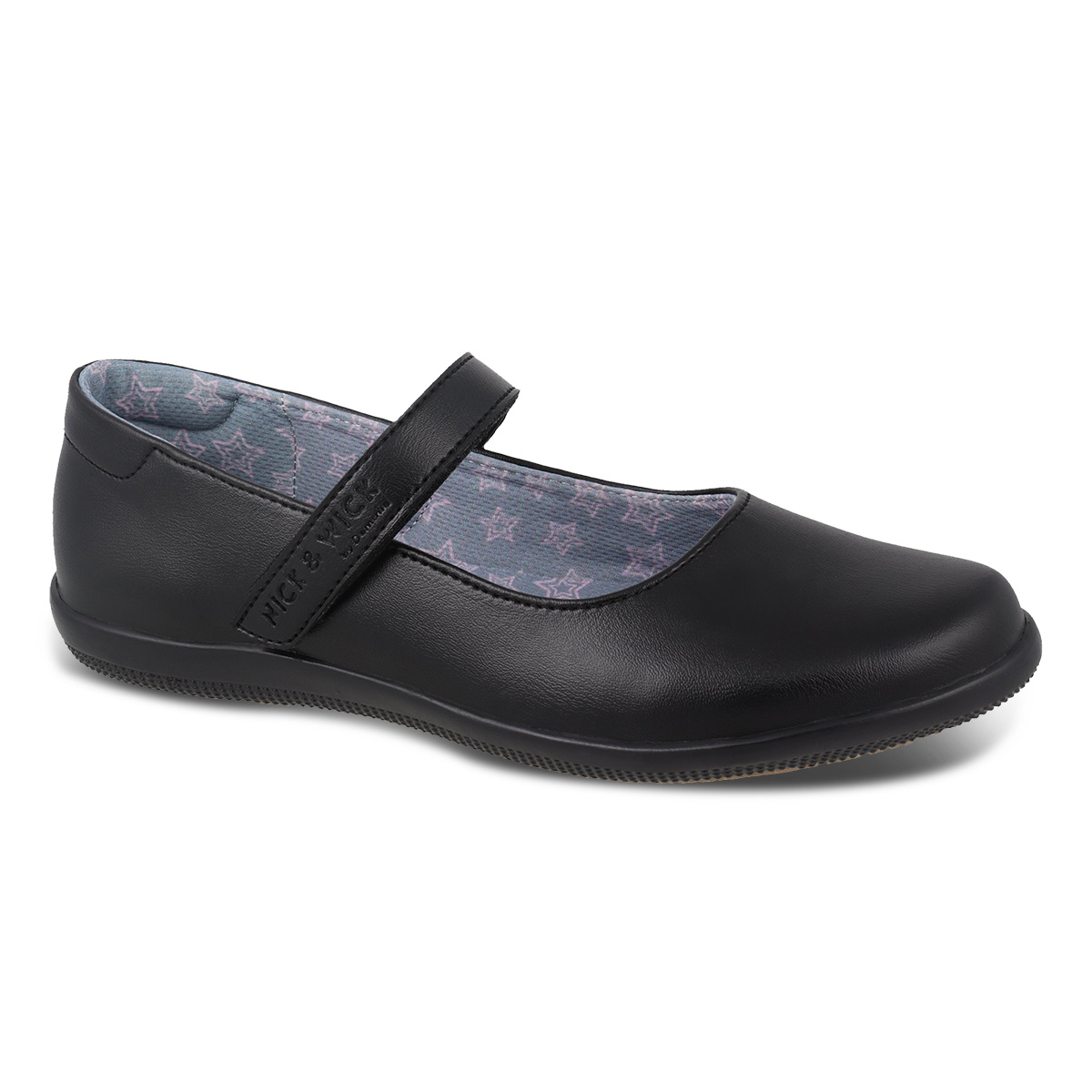 Foto 1 | Zapato Escolar Nick & Wick 4173 Color Negro Para Niña