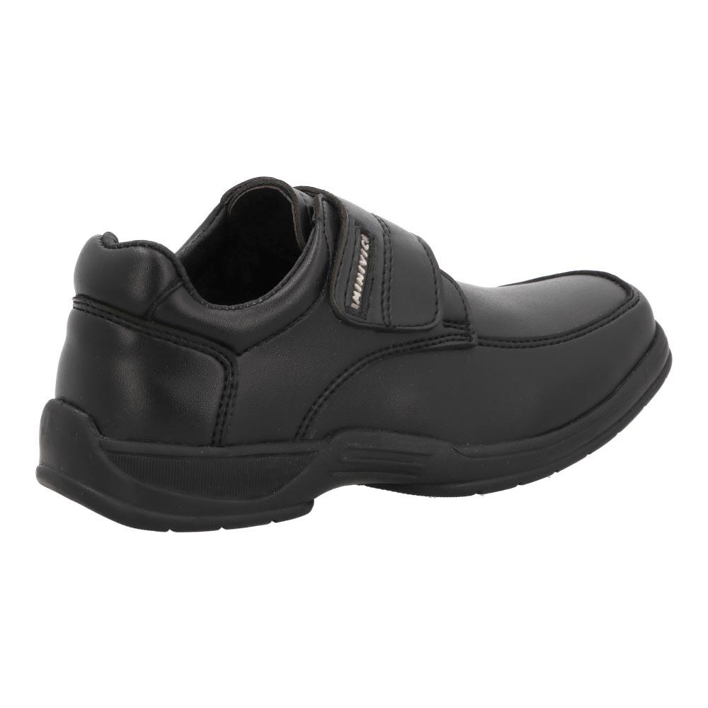 Foto 4 pulgar | Mocasin Escolar Mini Vic Niño Formales Gala Comodo Negro