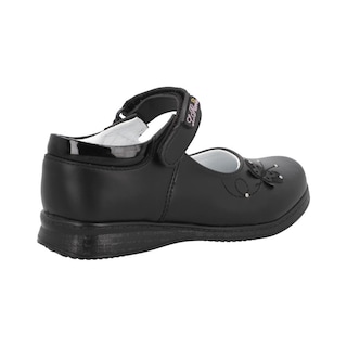 Foto 3 | Flats Niña Lady Flores Formal Escolar Negro