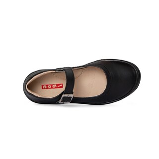 Foto 6 | Zapato Escolar Mary Jane de Piel Dogi Alex Negro para Niña