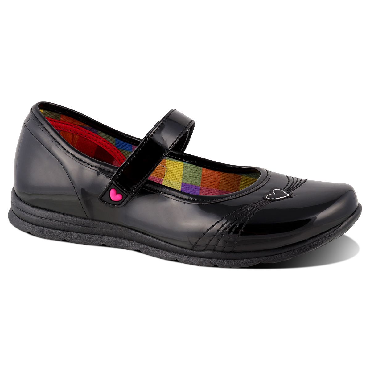 Foto 2 pulgar | Zapato Escolar Nick & Wick 5142 Color Charol Negro Para Niña