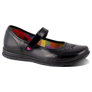 Foto 1 | Zapato Escolar Nick & Wick 5142 Color Charol Negro Para Niña