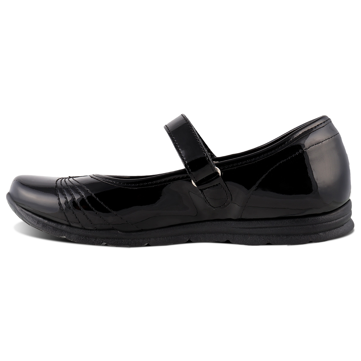 Foto 4 pulgar | Zapato Escolar Nick & Wick 5142 Color Charol Negro Para Niña