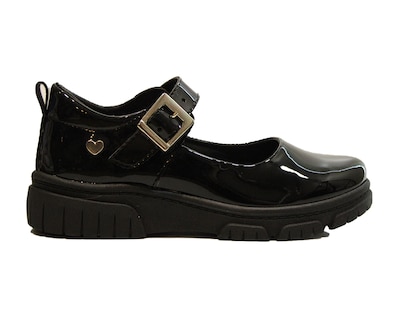 Foto 2 | Zapato Escolar Blasito 24e151 Negro De Charol Para Niña
