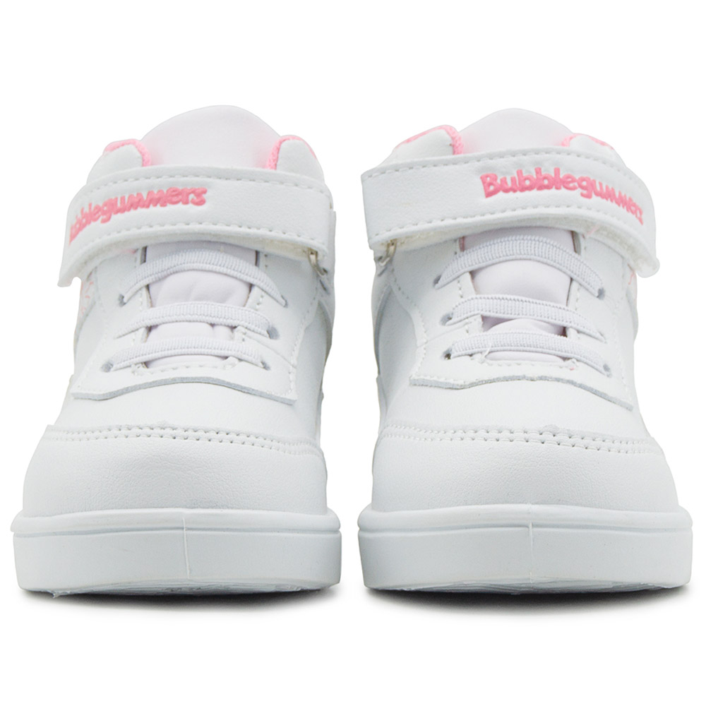 Foto 3 pulgar | Tenis Bota Escolar Bubble Gummers Niño Jucca Blanco/rosa
