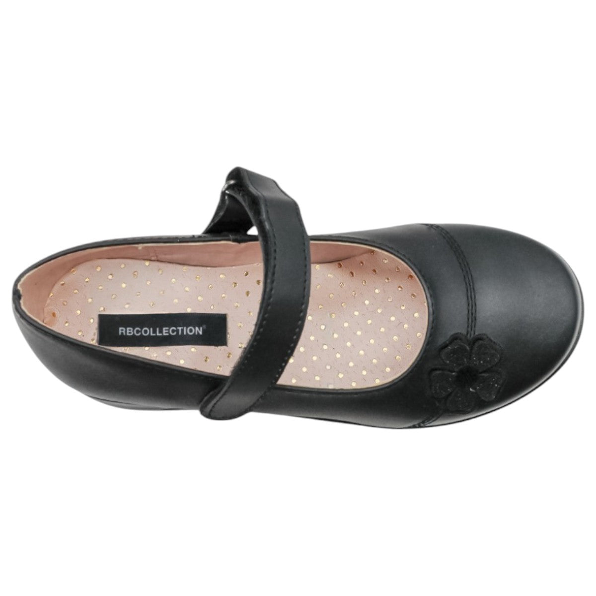 Foto 4 pulgar | Escolar Exterior Piel Color Negro Para Niña De Rbcollection