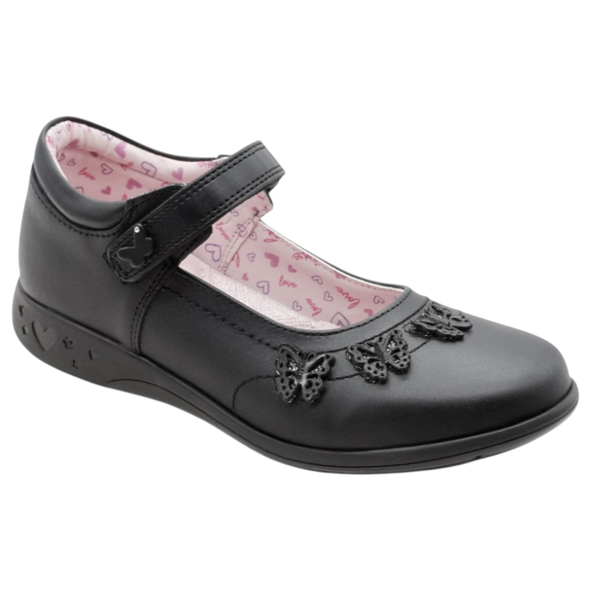 Escolar Exterior Piel Color Negro Para Niña De Rbcollection