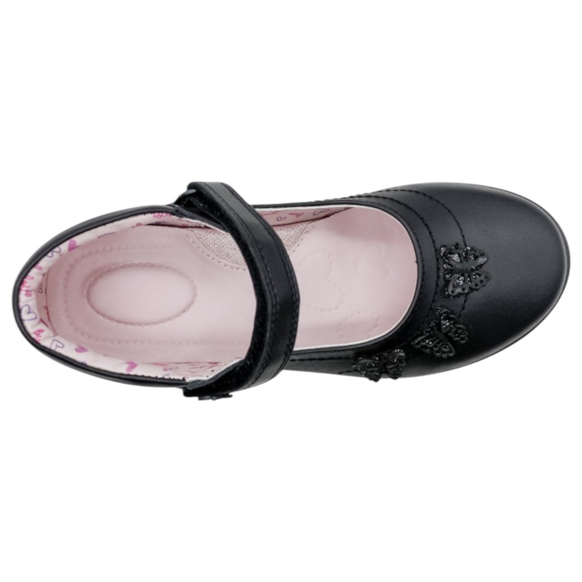 Foto 4 pulgar | Escolar Exterior Piel Color Negro Para Niña De Rbcollection