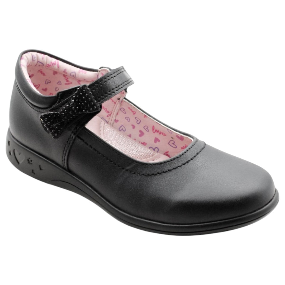 Escolar Exterior Piel Color Negro Para Niña De Rbcollection