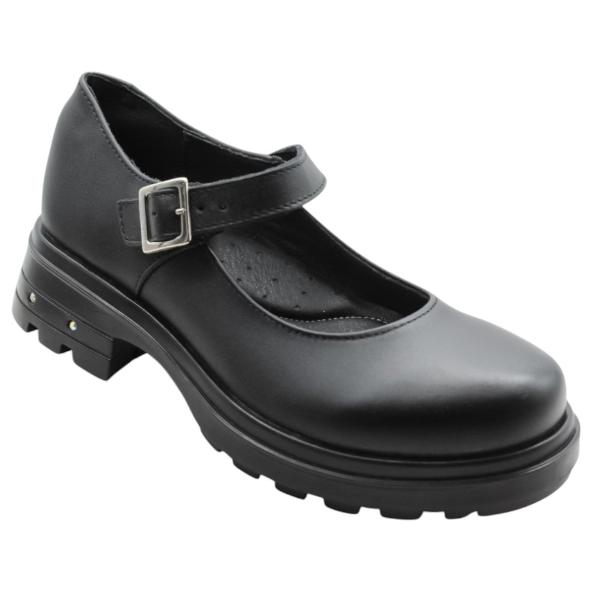 Escolar Exterior Piel Color Negro Para Niña De Rbcollection