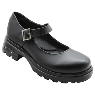 Foto 1 | Escolar Exterior Piel Color Negro Para Niña De Rbcollection