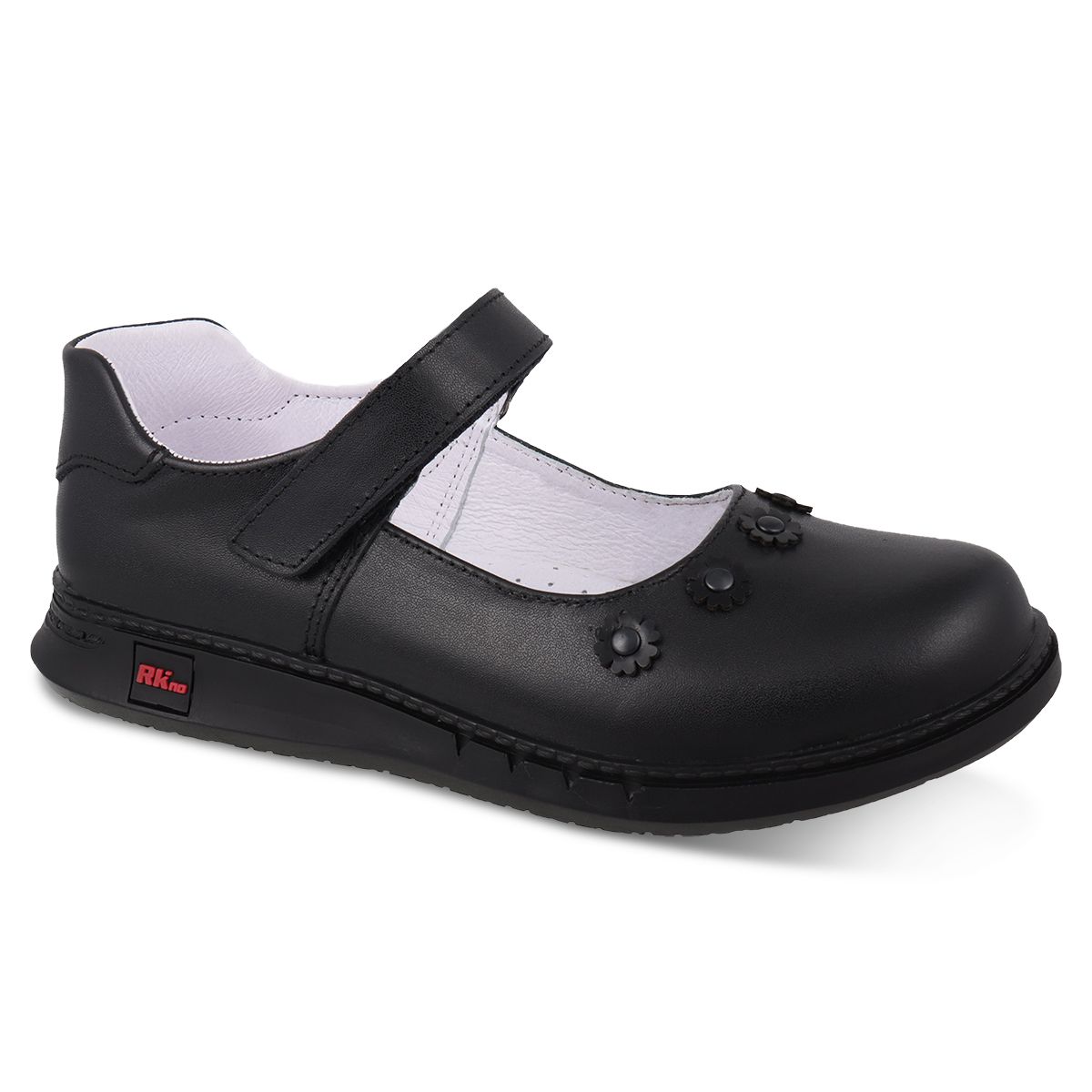 Foto 2 pulgar | Zapato Escolar De Piel Rokino 3624 Color Negro Para Niña