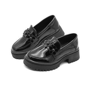 Foto 2 | Zapato Mocasín Escolar Yuyin Para Niña Formal Antiderrapante Negro