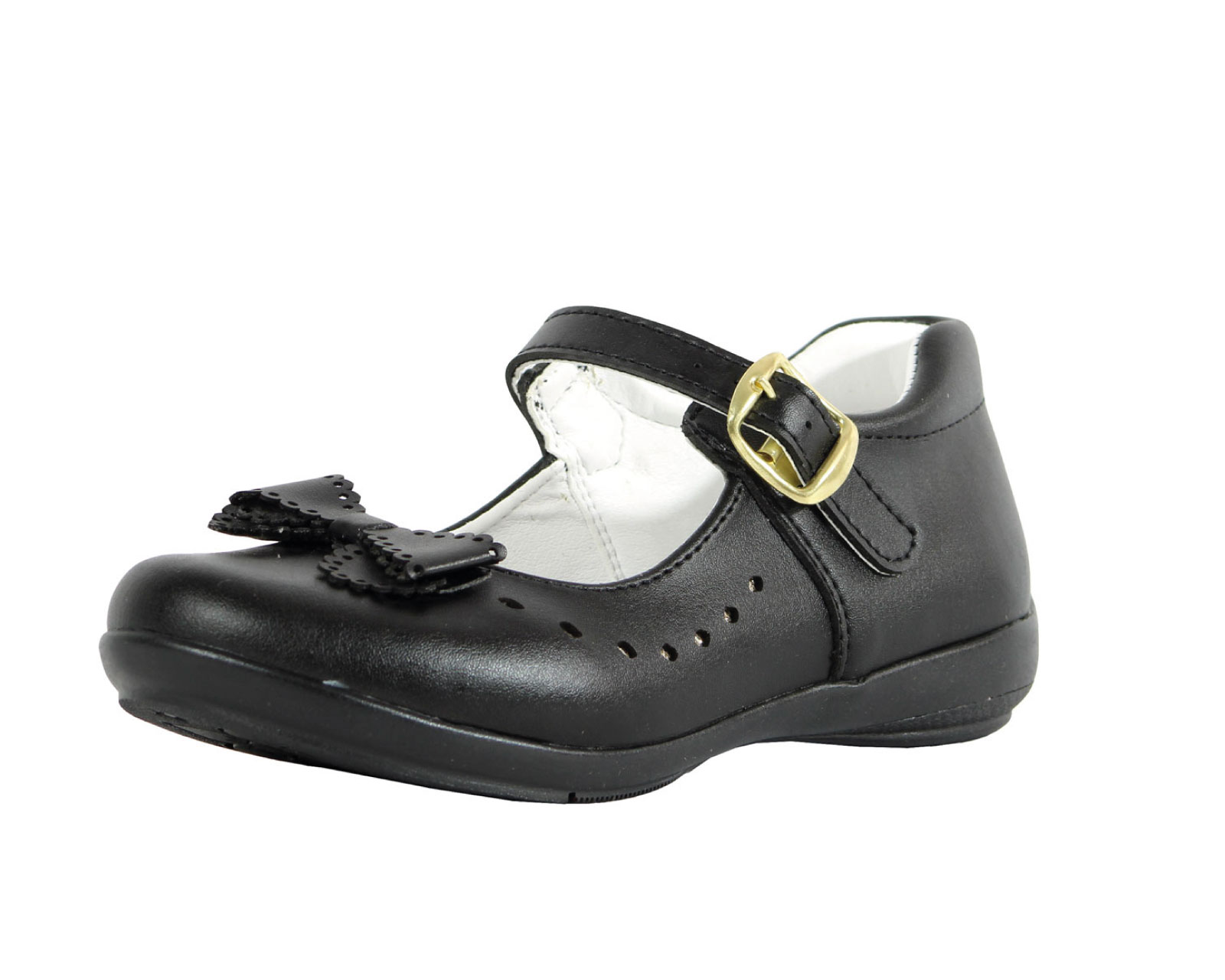 Foto 3 pulgar | Zapato Niña Escolar Cleo 21 462 Negro Napa