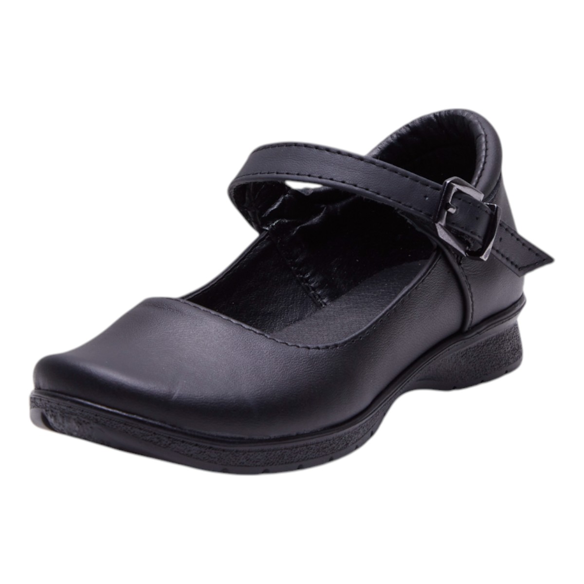 Foto 2 pulgar | Zapato Calzado Watanabe Color Negro Formal Tipo Piel