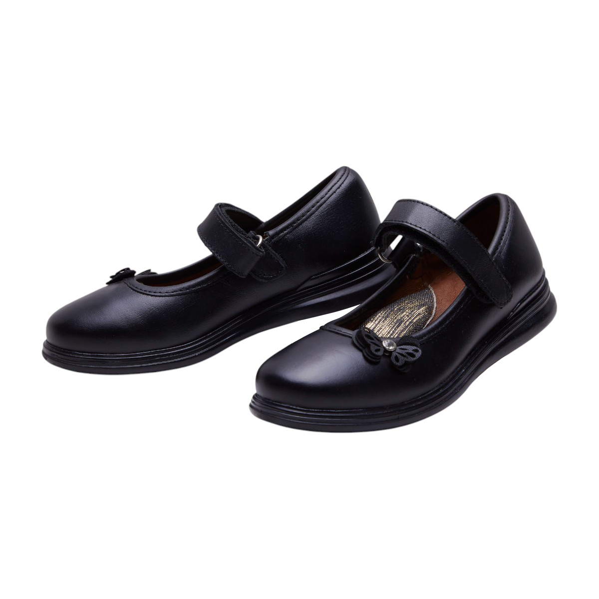 Foto 4 | Zapato Calzado Watanabe Color Negro Tipo Piel Mariposa