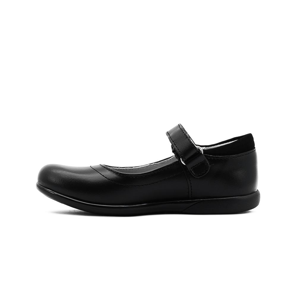 Foto 6 pulgar | Zapato Escolar Para Niña Karsten Negro Antiderrapante Comodo Negro