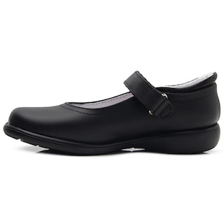 Foto 5 | Zapato Escolar Chabelo Para Niña Con Arco Velcro En Negro Negro