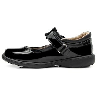 Foto 5 | Zapato Escolar Chabelo Para Niña Con Arco Velcro Moño Negro Negro