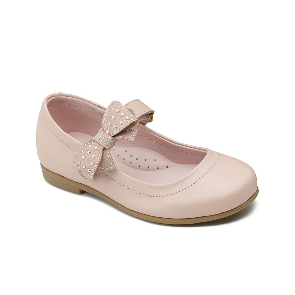 Foto 5 | Zapato Karsten Para Niña Soporte Arco Moño Pedrería Rosa Rosa