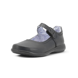 Foto 3 | Zapato Escolar Para Niña De Piel Bambino Soporte Arco Negro
