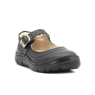 Foto 5 | Zapato Escolar Para Niña Piel Dogi Soporte Arco Suela Cosida Negro