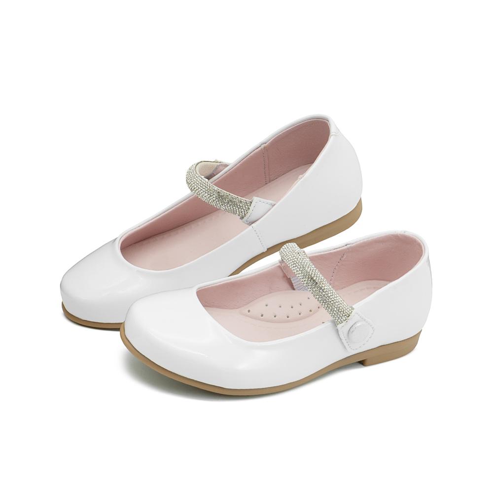 ''ballerina Karsten: Elegante Zapato Para Niña'' Blanco