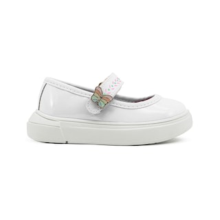 Foto 6 | Zapato Karsten Niñas Casuales Antiderrapante Velcro 15-21 Blanco