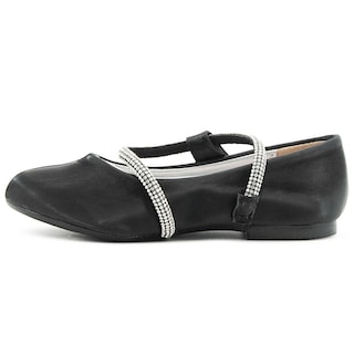 Foto 5 | Zapato Escolar Para Niña Ajuste Con Pedrería En Negro 15-22 Negro
