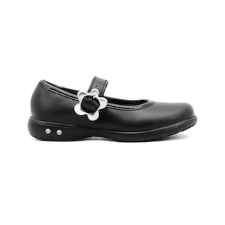 Foto 1 | Zapato Escolar Chabelo Para Niña Soporte Arco Antiderrapante Negro