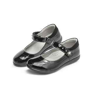 Foto 2 | Zapato Escolar Para Niña Karsten Charol Negro Soporte Arco Negro