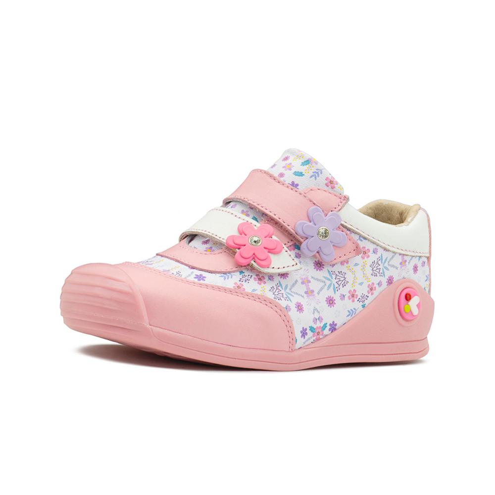 Foto 4 pulgar | Zapato Andante Karsten Niña Antiderrapante Flores Rosa 12-17 Rosa